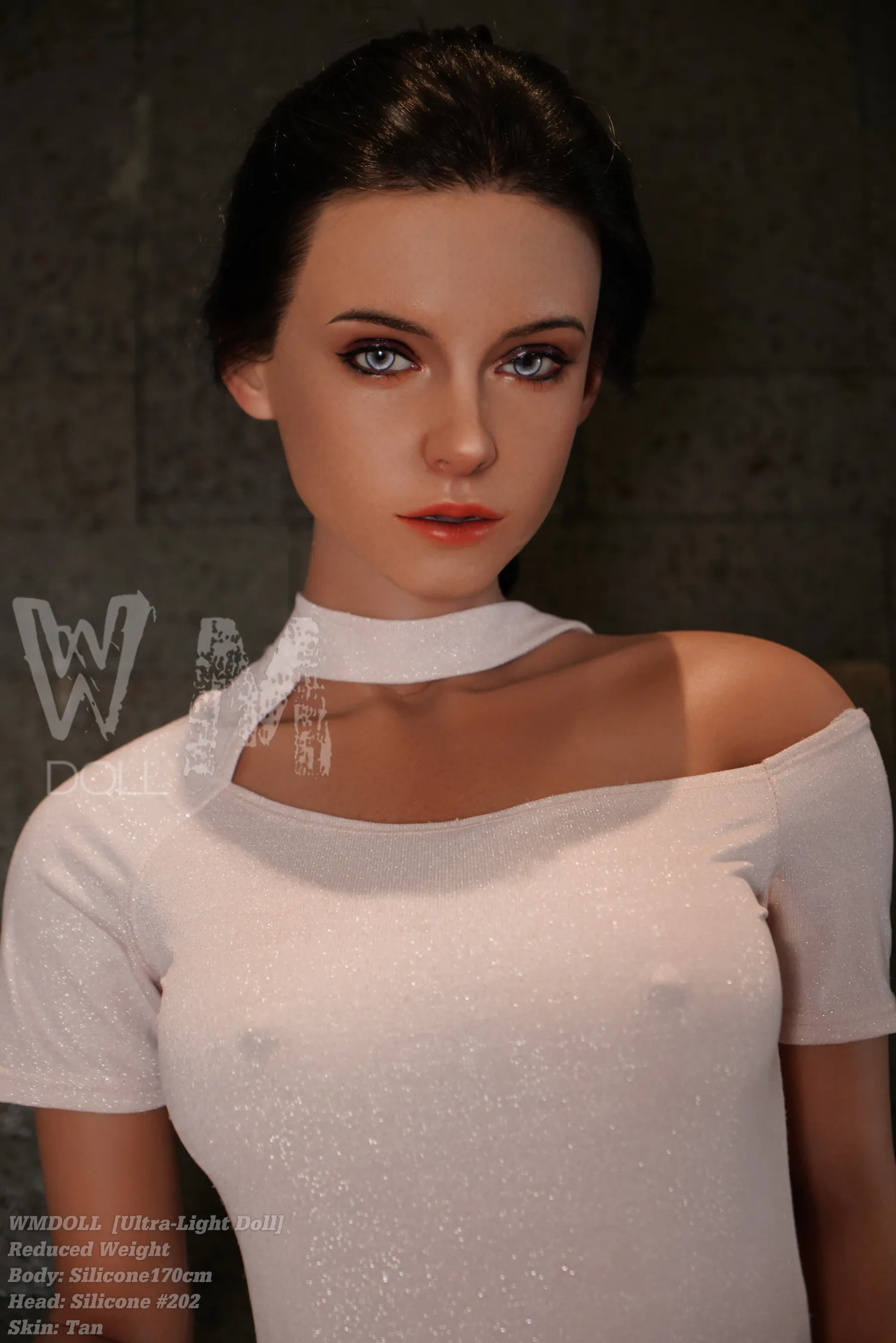 170cm (5ft7) Copa D Silicona ultraligera realista Silicona Muñeca sexual Cabeza #202